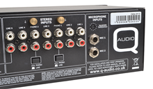 2 Zone Installation Mixer with 4 Dual Stereo Channels + 2 Mic Inputs